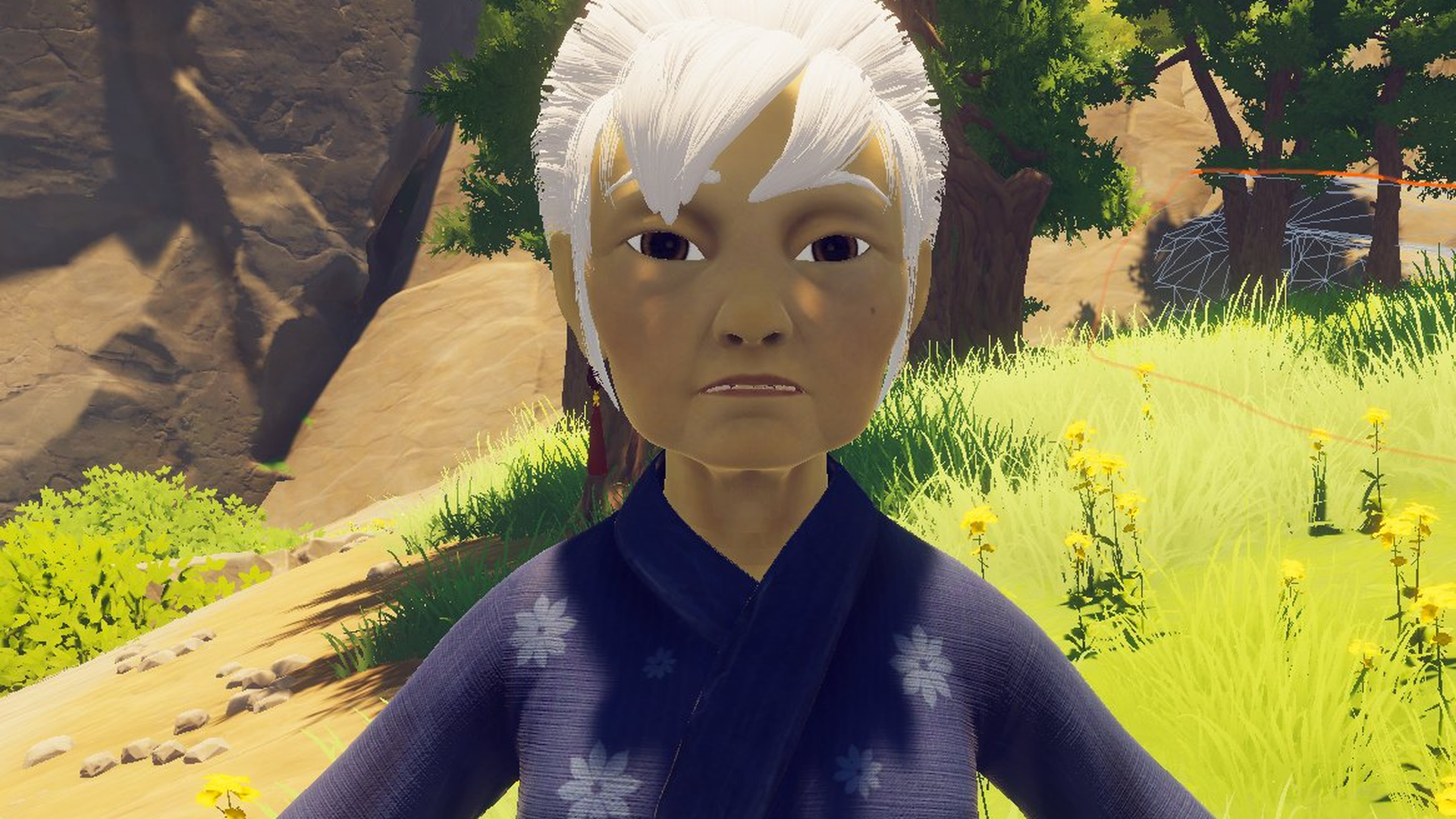 Tomoe, the grandmother form